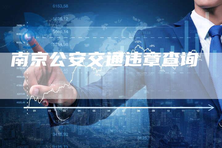 南京公安交通违章查询